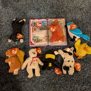 TY Beanie Babies Small Set Crom McDonald's